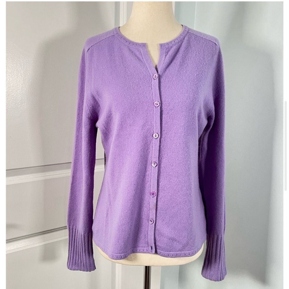Purple Cashmere Women's Sweater